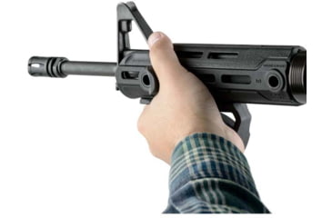 Image of FAB Defense Rubberized M-LOK Compatible Ergonomic Pointing Grip Combo Pack, Black, fx-ptkmcb