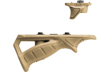 Image of FAB Defense Rubberized M-LOK Compatible Ergonomic Pointing Grip Combo Pack, FDE, fx-ptkmct