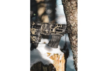 Image of FAB Defense Rubberized M-LOK Compatible Short Ergonomic Forward Grip, Black, fx-gradmb