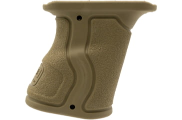 Image of FAB Defense Rubberized M-LOK Compatible Short Ergonomic Forward Grip, FDE, fx-gradmt