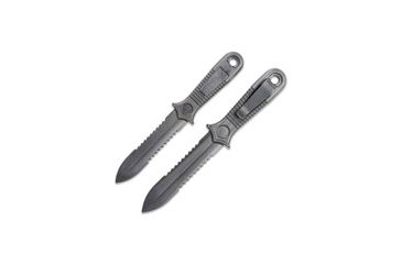 Image of FAB Defense Set Of 2 Polymer Daggers, Black LO-2 (B)
