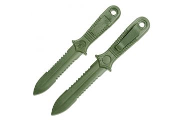 Image of FAB Defense Set Of 2 Polymer Daggers, OD LO-2 (OD)