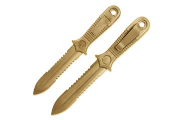 Image of FAB Defense Set Of 2 Polymer Daggers, Tan LO-2 (T)