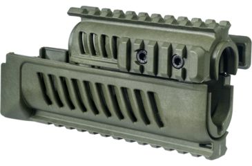 Image of FAB Defense Upper and Lower Handguard Rail System Set for AK-47/74, OD Green, FX-AK47G