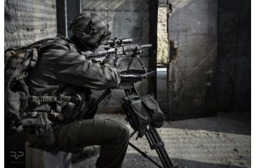 Image of FAB Defense Sniper Stock, Black w/ Adjustable Cheeckpiece - M16 / SR25 - SSR25