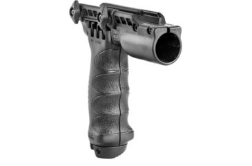 Image of FAB Defense 2nd Gen Bipod-Foregrip with Built-in Tactical Light, Black, FX-TPODG2SLB