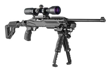 Image of FAB Defense UAS-PRO Ruger 10/22 UAS Precision Stock Conversion Kit w/Handguard and Upper Rails, Black, FX-UASPR1022B