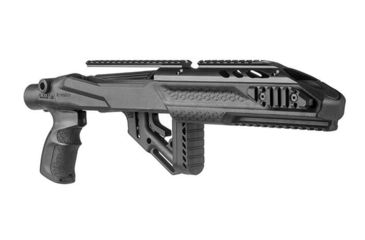 Image of FAB Defense UAS-PRO Ruger 10/22 UAS Precision Stock Conversion Kit w/Handguard and Upper Rails, Black, FX-UASPR1022B