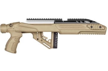 Image of FAB Defense UAS-PRO Ruger 10/22 UAS Precision Stock Conversion Kit w/Handguard and Upper Rails, Flat Dark Earth, FX-UASPR1022T