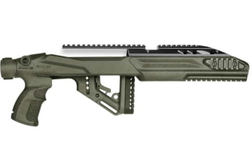 Image of FAB Defense UAS-PRO Ruger 10/22 UAS Precision Stock Conversion Kit w/Handguard and Upper Rails, OD Green, FX-UASPR1022G