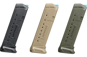Image of FAB Defense ULTIMAG Glock 17, 9mm Luger, 18 Round Pistol Magazine, Black, fx-umagg17b