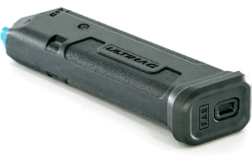 Image of FAB Defense ULTIMAG Glock 17, 9mm Luger, 18 Round Pistol Magazine, Black, fx-umagg17b