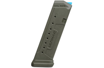 Image of FAB Defense ULTIMAG Glock 17, 9mm Luger, 18 Round Pistol Magazine, Olive Drab Green, fx-umagg17g