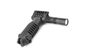 Image of FAB Defense Vertical Foregrip &amp; Bipod w/ Integral Mount for Tactical Light, Black, PodSLB