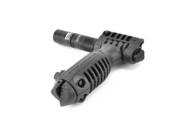 Image of FAB Defense Vertical Foregrip &amp; Bipod w/ Integral Mount for Tactical Light, Black, PodSLB
