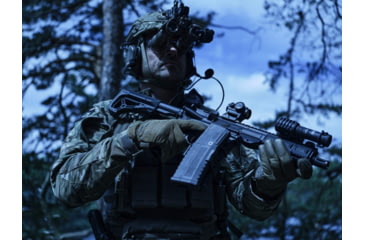 Image of FAB Defense MALC-2 Wide M-LOK Compatible Handguards Locking Rail Cover - Pack of 9, Black, fx-malc2b