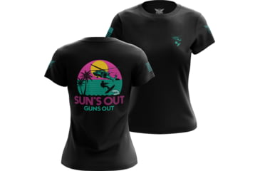 Image of We the People Holsters Suns Out Guns Out Womens Short Sleeve Shirt A711D4C5, 6877056204898
