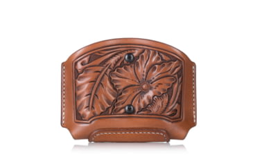 Image of Falco Holsters Exclusive Hand-Carved Leather Pouch for Magazines - FLORAL, 7092