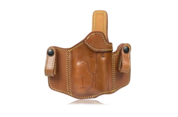 Image of Falco Holsters Morris - Timeless Light Bearing Pancake IWB Leather Holster with Snaps, 7332
