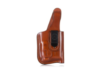 Image of Falco Holsters Outlet IWB Leather Holster with Thumb Break for Guns with Lasers or Lights Plus Red Dot Sights, 7131