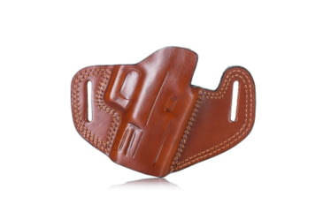Image of Falco Holsters Outlet OWB Leather Holster with Open-top for Guns with Red Dot Sights, 7127
