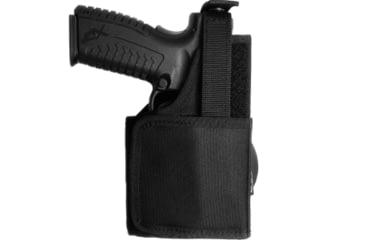 Image of Falco Holsters Universal Nylon Holster with Paddle for Gun with Laser/Light, 4947
