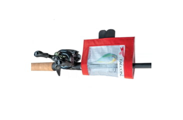 Image of Falcon Rods Lure Wrap, Medium, Black, 5.75 inT x 8 inL x .25 inW, FTO-LR-1