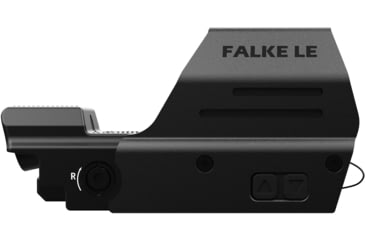 Image of Falke 1x LE Gen 2 Red Dot Sight, 65 MOA Circle/2 MOA Dot, CR2, Black, Fal30-0019