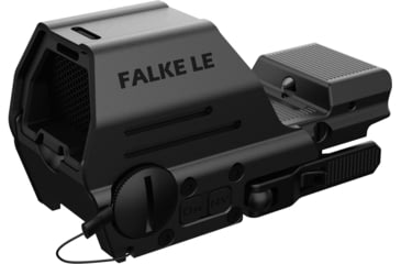 Image of Falke 1x LE Gen 2 Red Dot Sight, 65 MOA Circle/2 MOA Dot, CR2, Black, Fal30-0019