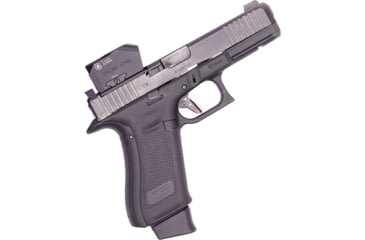 Image of Falke Model CMS 1x25mm Closed Micro Reflex Sight, Clear Visible 3 MOA Dot Reticle, Black, One Size, FAL30-0029