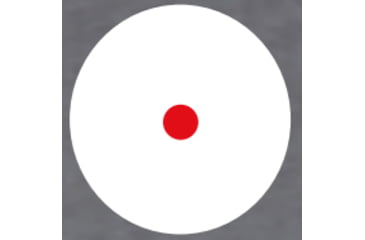 Image of Falke Model CMS 1x25mm Closed Micro Reflex Sight, Clear Visible 3 MOA Dot Reticle, Black, One Size, FAL30-0029