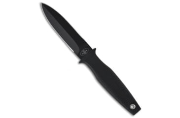 Image of Fallkniven Fallkniven Knives G1 Knife Garm Fighter w/ Zytel Sheath 3.54" Black Plain, Black, VG10, adult, BHQ-8000