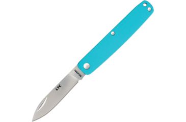 Image of Fallkniven Legal To Carry Folder Lt Blue Folding Knife,2in,Light Blue,Aluminum Handle FNLTCSB