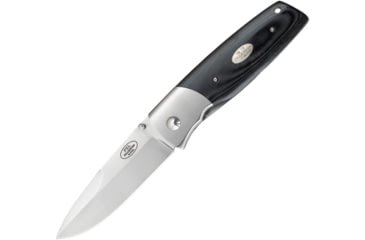 Image of Fallkniven PXL Linerlock Black Micarta Folding Knife, 3.38 satin finish 3G steel blade, Black micarta handle, PXLBM