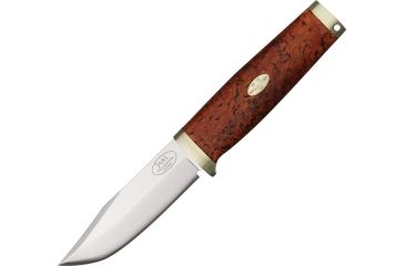 Image of Fallkniven SK1 Jari Limited Ed Fixed Blade Knife, 3.875in, Steel Drop Point, Curly Birchwood Wood Handle FNSK1SE