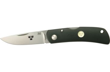 Image of Fallkniven Tre Kronor Folder Folding Knife,Laminate Powder Steel Blade, Black Zytel Handle FNTK4