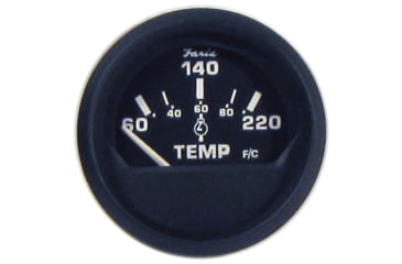 Image of Faria Beede Instruments Euro Cylinder Head Temperature Gauge With Sender 2in, 12819