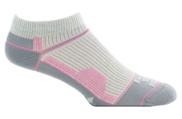 Image of Farm To Feet Asheville Light Weight Low Sock - Womens-Silver Heather-Large