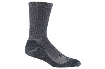 Image of Farm To Feet Coronado Traditional Lightweight Boot Sock - Men's-Charcoal-Large