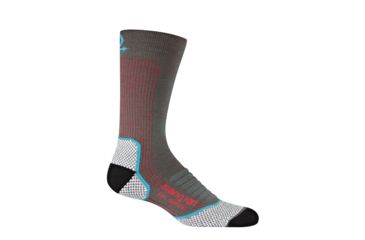 Image of Farm To Feet Damascus Crew Light Weight Socks - Mens, Dark Shadow, Large, FF-8985-021-DSSW-L