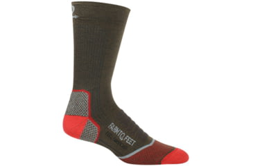 Image of Damascus Light Crew Sock - Mens-Turkish Coffee/Granite-Large