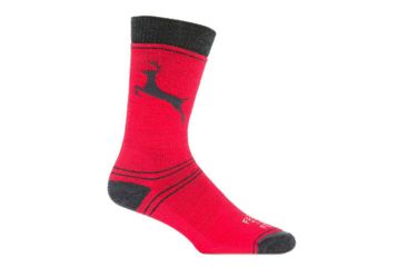 Image of Farm To Feet Englewood Stag Sporting Sock - Womens-Formula One/Charcoal-Medium