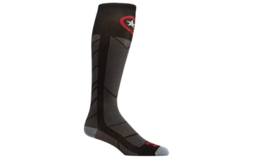 Image of Farm To Feet Jackson Ultralight Ski Racer Sock - Mens, Black, Medium, FF-9525-001-BLK-M