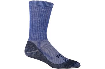 Image of Farm To Feet NFZ Boulder Light Crew Hiking Sock - Men's-Surf the Web-Large