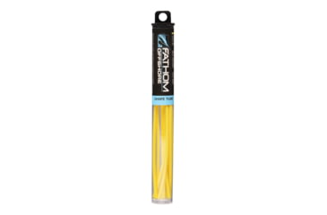 Image of Fathom Chafe Tube Size 2.2mm Fits 300-450Lb Mono, Yellow, CT-2.2-YLW