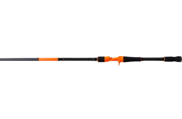 Image of Favorite Fishing Balance Casting Rod, Medium, 6ft 10in, Orange/Black, BBLNC-6101M