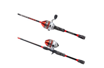 Image of Favorite Fishing Army Spincast Combo 6ft, Medium, 2pc, Black/Red, ARMC602M10