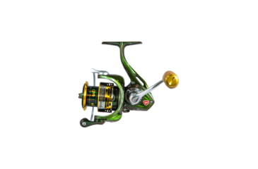 Image of Favorite Fishing Rush Spinning Reel Green/Gold, 5.2:1, 2000, Green/Gold, RUH2000