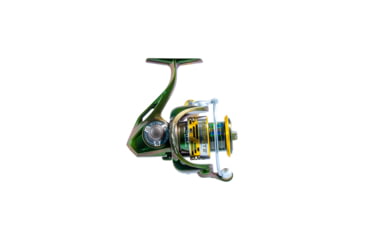 Image of Favorite Fishing Rush Spinning Reel Green/Gold, 5.2:1, 2000, Green/Gold, RUH2000
