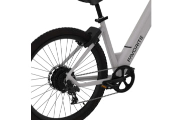 Image of Favorite Hybrid ST E-Bike, White, Medium, 10-50009